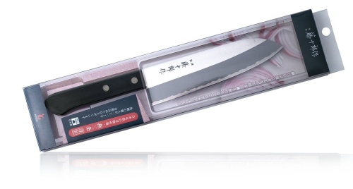Японский Шеф Нож Сантоку Fuji Cutlery TJ-12 фото 3